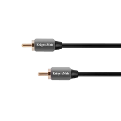 Kabel 1RCA-1RCA 0.5m Kruger&Matz