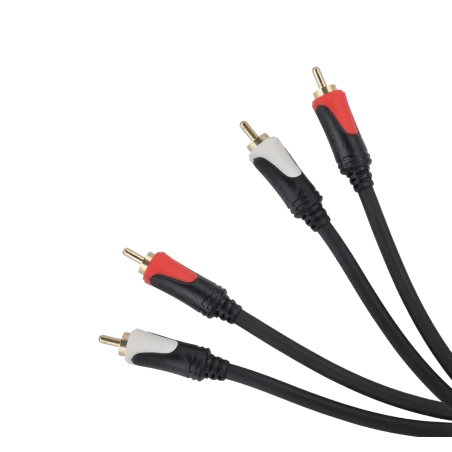 Kabel 2RCA-2RCA 1.8m audio Cabletech Basic Edition