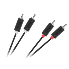 Kabel 2RCA-2RCA 1m Cabletech standard