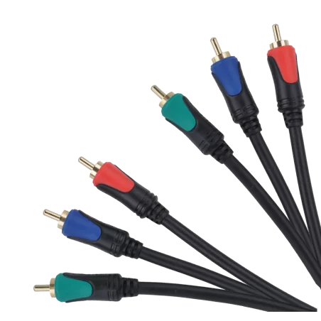 Kabel 3RCA-3RCA Component 1.8m Cabletech Basic Edition