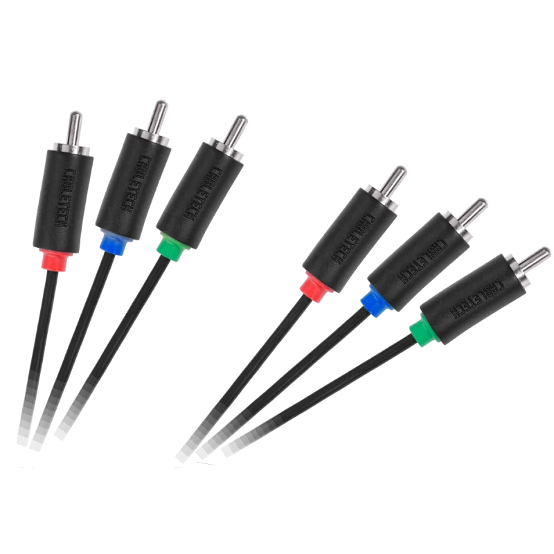 Kabel 3RCA-3RCA Component 1.8m Cabletech standard