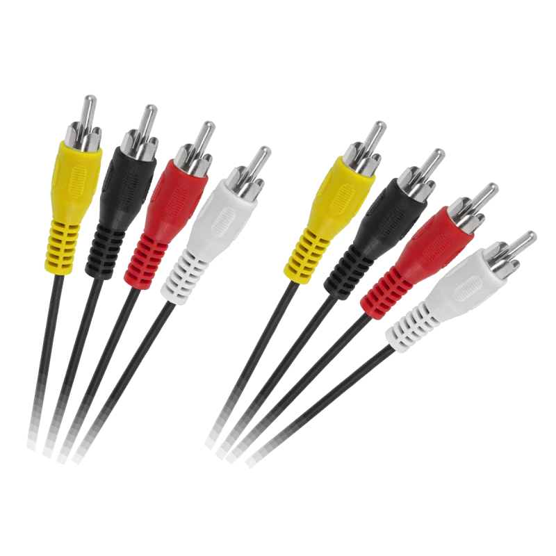 Kabel 4 x RCA - 4 x RCA 1.8m