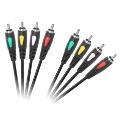 Kabel 4RCA-4RCA 1.0m Cabletech Eco-Line