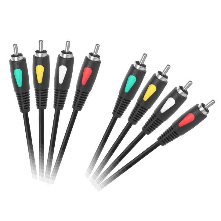 Kabel 4RCA-4RCA 1.0m Cabletech Eco-Line