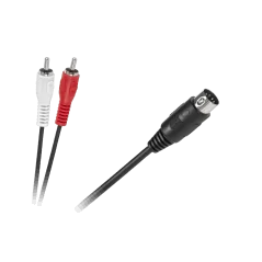 Kabel DIN-2 x RCA 1,2m