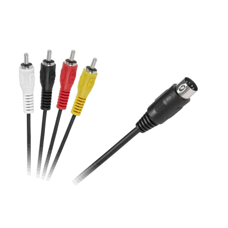 Kabel DIN-4 x RCA 1,8m