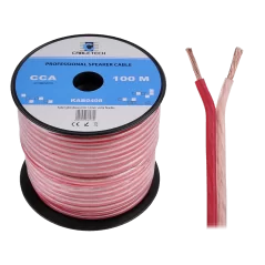 Kabel głośnikowy CCA 1.5mm Cabletech extra flexible