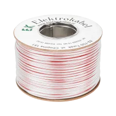 Kabel głośnikowy SMYp 2 x 0,35mm biały 200m
