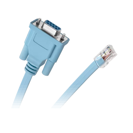 Kabel gniazdo RS232 - wtyk RJ45