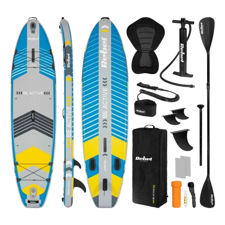 Deska SUP REBEL ACTIVE PRO RBA-4518 - niebieska