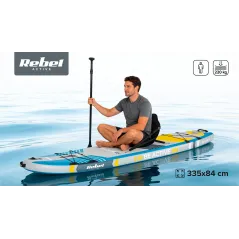 Deska SUP REBEL ACTIVE PRO RBA-4518 - niebieska