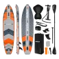 Deska SUP REBEL ACTIVE PRO RBA-4518 - pomarańczowa