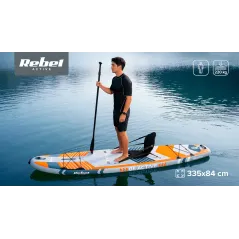 Deska SUP REBEL ACTIVE PRO RBA-4518 - pomarańczowa