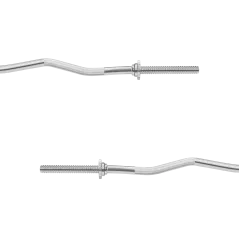 Gryf lekko łamany, sztanga 30mm 150cm 8.5kg max.170kg REBEL ACTIVE