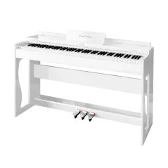 Pianino cyfrowe Kruger&Matz KMDP-135 , kolor biały połysk