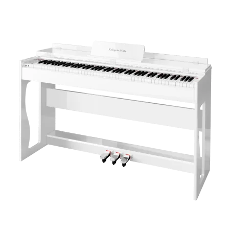 Pianino cyfrowe Kruger&Matz KMDP-135 , kolor biały połysk