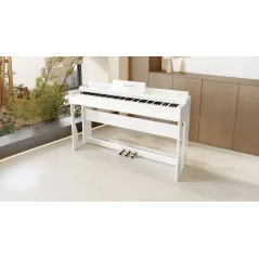 Pianino cyfrowe Kruger&Matz KMDP-135 , kolor biały połysk