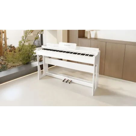 Pianino cyfrowe Kruger&Matz KMDP-135 , kolor biały połysk
