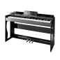 Pianino cyfrowe Kruger&Matz KMDP-135 , kolor czarny połysk Pianino cyfrowe Kruger&Matz KMDP-135 , kolor czarny połysk