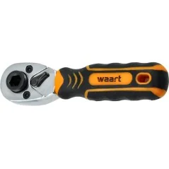 Grzechotka dwustronna 1/4" kwadrat, 1/4" hex