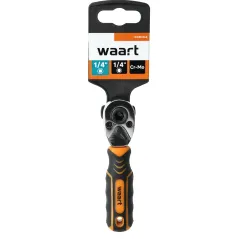 Grzechotka dwustronna 1/4 kwadrat, 1/4 hex waart B2B