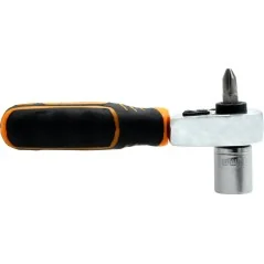 Grzechotka dwustronna 1/4 kwadrat, 1/4 hex waart B2B