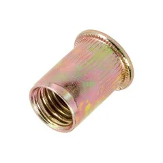 Nitonakrętki z kołnierzem M8, stalowe, 20 szt., Drel