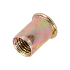 Nitonakrętki z kołnierzem M8, stalowe, 20 szt., Drel