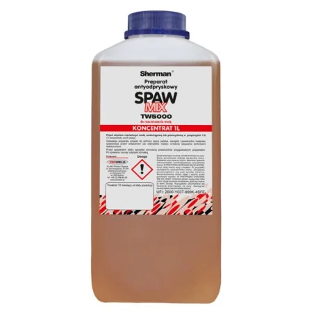 koncentrat preparat antyodpryskowy SPAWMIX TW-5000/1l Sherman
