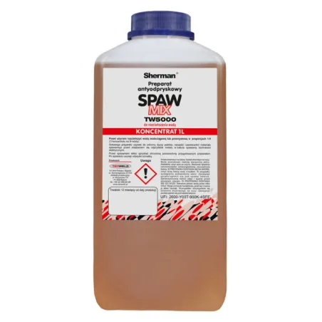 koncentrat preparat antyodpryskowy SPAWMIX TW-5000/1l Sherman