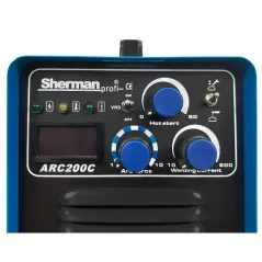 Spawarka Sherman ARC 200C (230V, 200A/60% IGBT, wyświetlacz)
