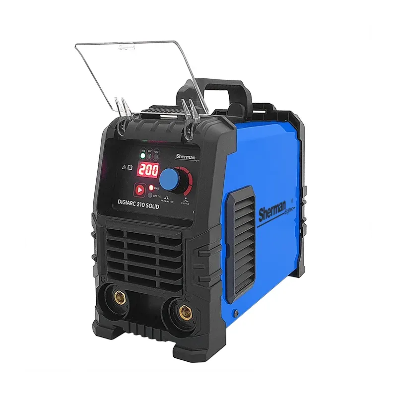 Spawarka Sherman DIGIARC 210 SOLID (230V, 200A/40%, IGBT, srer cyfr,Hot Start, Arc Force, VRD)