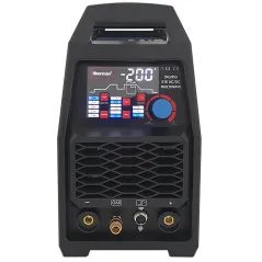 Spawarka Sherman DIGITIG 218 ACDC MULTIWAVE (230V 200A/60% IGBT, puls, kształt fali, 2T/4T, wyśw. LCD, ster.cyfr, pamięć)