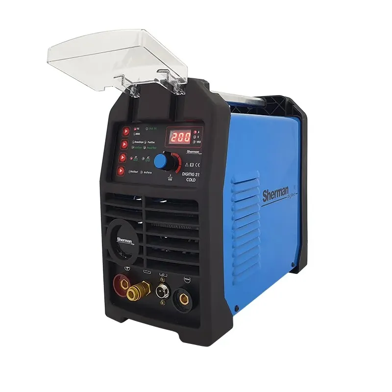 Spawarka Sherman DIGITIG 212 COLD (230V, 200A/60% IGBT, 2T/4T, wyświetlacz, ster.cyfr.)