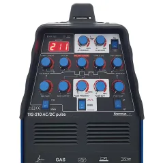 Spawarka Sherman TIG 210 AC/DC pulse (230V, 200A/60%, IGBT, puls, wyświetlacz)