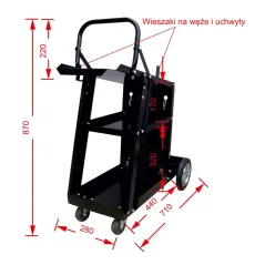 Spawarka Sherman DIGIMIG 220 LCD *przyłbica V6b i wózek MIG