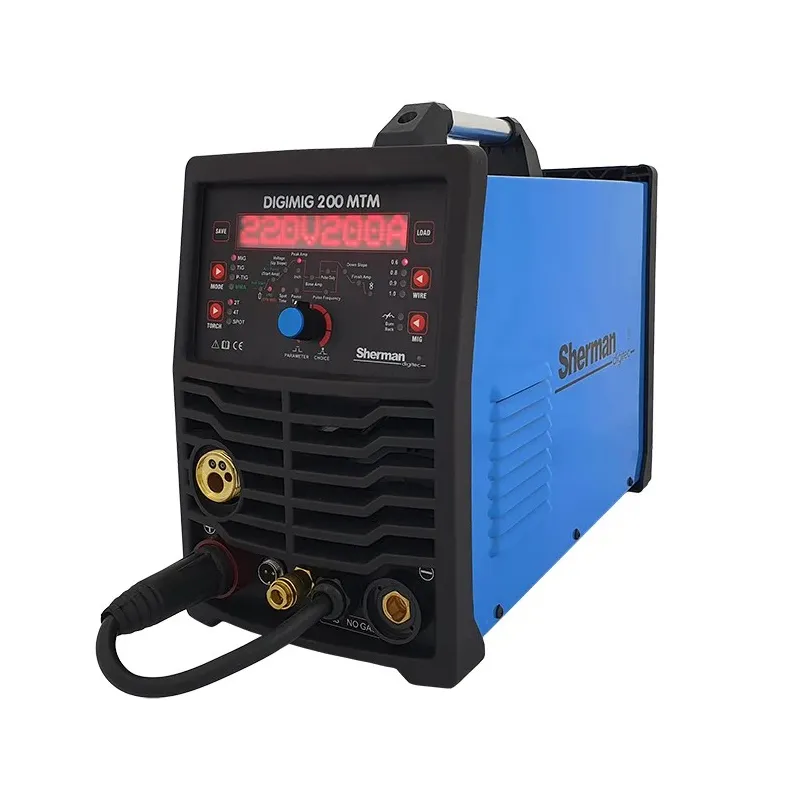 Spawarka Sherman DIGIMIG 200 MTM (230V, 200A/60%, IGBT 2R, 2T/4T, puls, synergia)