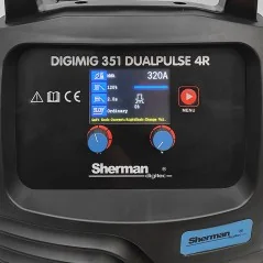 Spawarka Sherman DIGIMIG 351 DUALPULSE 4R (3x400V, 350A/60% IGBT 4R, podwójny puls. pamięć)