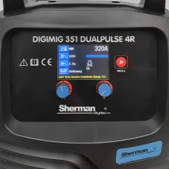 Spawarka Sherman DIGIMIG 351 DUALPULSE 4R (3x400V, 350A/60% IGBT 4R, podwójny puls. pamięć)