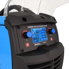 Spawarka Sherman DIGIMIG 210 LCD DOUBLE PULSE (230V, 200A/30% puls, podwójny puls, synergia, wyśw.LCD) *przyłbica V6b gratis*