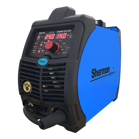 Spawarka Sherman 225GDS (230V, 220A/30% pamięć, synergia) *przyłbica V6b gratis* * 2 lata gwarancji dla firm i konsumentów *