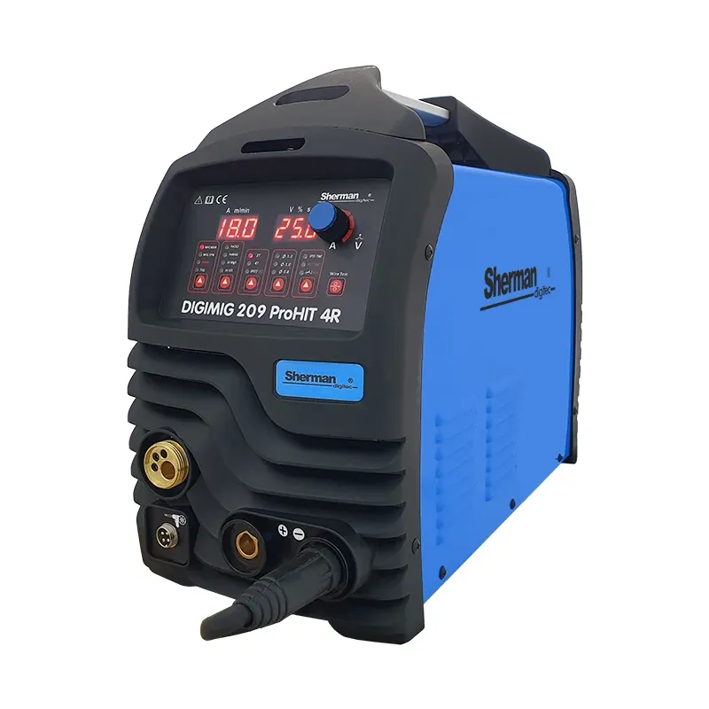 Spawarka Sherman DIGIMIG 209 ProHIT 4R (230V 200A/60% IGBT, 4R, 2T/4T, ster cyfr., synergia)