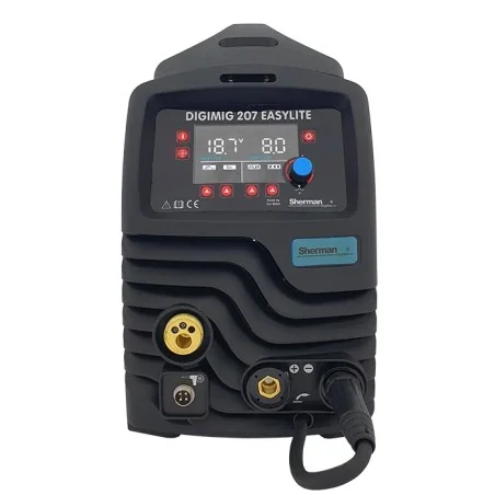 Spawarka Sherman DIGIMIG 207 EASYLITE (230V, 200A/60% IGBT 2R, 2T/4T, ster.cyfr., synergia , wyświetlacz LED)