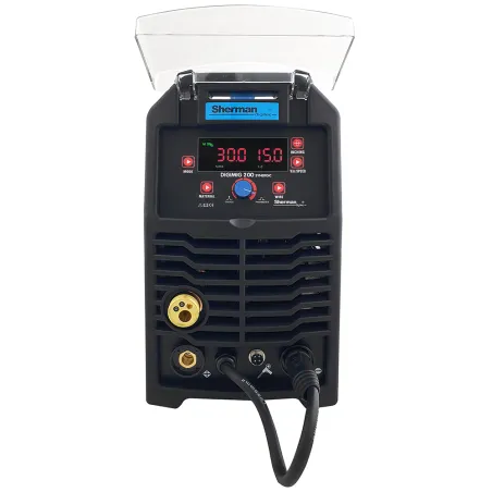 Spawarka Sherman DIGIMIG 200 Synergic (230V 200A/45% IGBT, 2R, 2T/4T, ster cyfr., synergia)