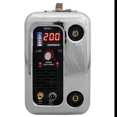 Spawarka Sherman DIGIMIG 200 CHROME (230V 200A/60% IGBT, 2R, puls, 2T/4T, ster cyfr., synergia)
