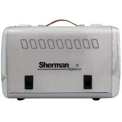 Spawarka Sherman DIGIMIG 200 CHROME (230V 200A/60% IGBT, 2R, puls, 2T/4T, ster cyfr., synergia)