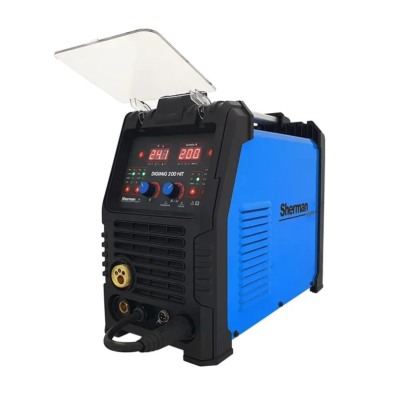 Spawarka Sherman DIGIMIG 200 HIT (230V 200A/60% IGBT, 2R, 2T/4T, ster cyfr., synergia)