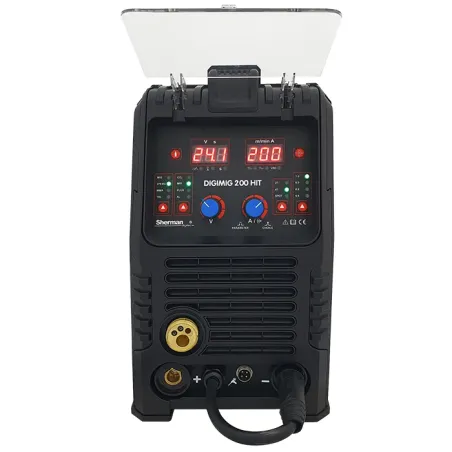 Spawarka Sherman DIGIMIG 200 HIT (230V 200A/60% IGBT, 2R, 2T/4T, ster cyfr., synergia)