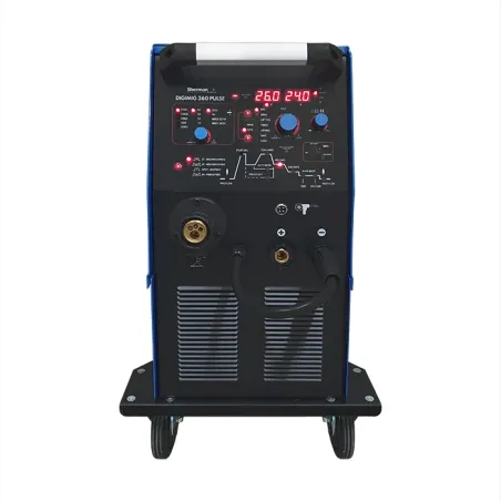 Spawarka Sherman DIGIMIG 360 Pulse (3x400V, 360A/60%, IGBT, 4R, puls, podwójny puls, 2T/4T, ster.cyfr, synergia, uchwyt MIG 4m)