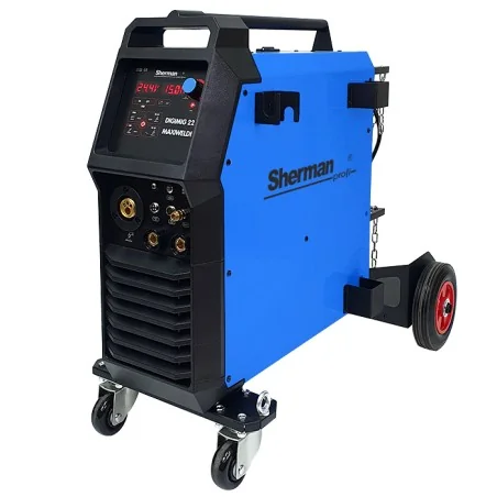 Spawarka Sherman DIGIMIG 224 MAXIWELDER 4R uchwyt 4m (230V 200A/60% 4R, TIG AC/DC, synergia)